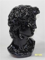 Ceramic Bust Head Of Michael Angelo's David