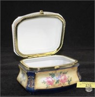 Limoges Porcelain Courtship Box