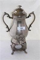 Metal Coffee Urn with Curved handles