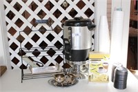 Coffee Service Items Includes GE Coffee