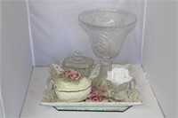 Glass and Decorative Items Includes