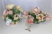 Capodimonte Flower Arrangements of