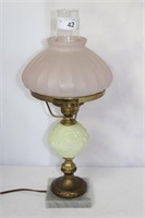 Vintage Brass Finish Table Lamp