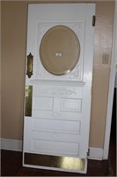 Painted Solid Wood Door with Double