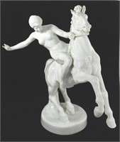 Rosenthal Large  Porcelain Statue "Lady Godiva"
