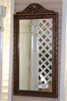 Solid Wood Framed Mirror with Reverse