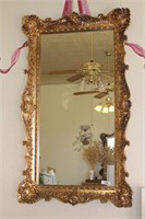 Ornately Molded Gilt Frame Mirror