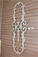 Decorative Painted Cast Iron Wall hanging