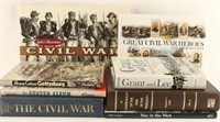 Collection of Civil War Related Books