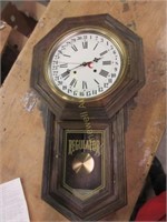Lovely Old Oak Regulator Clock