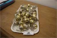 Quantity Of Metal  Acorn  Decorations Small