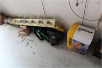 LOT: POWER ROLLER, ELECTRIC WEED EATERS, EDGER,