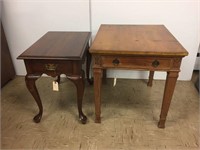 2 Unmatched Lamp Tables