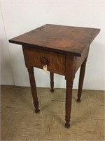 Antique Country Side Table