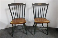Pair of Hitchcock Side Chairs