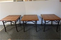 3 Matching lamp tables