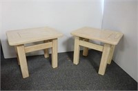 2 This End Up End/Lamp Tables