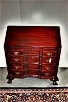 Mahogany Block Front Desk