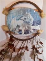 Wolf Scene Dream Catcher