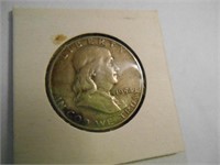 1954 Ben Franklin Half Dollar