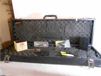 Black Gun Case, Gun Handle, Toy Gun, and Knife
