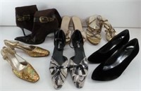 9 Pairs of Size 8 & 8 ½ Woman’s Shoes