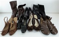7 Pairs of Size 9 & 9 ½ Woman’s Shoes &