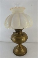 Old "RAYO" Brass Kerosene Lamp with Glass