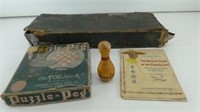 2 Antique Games - 1923 Game of Mandarins