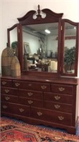 DRESSER WITH MIRROR