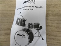 MENDINI BY CECILIO - JUNIOR DRUM 3 PIECE SET