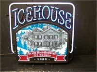 ICEHOUSE PLANK ROAD BREWERY TWO COLOUR NEON