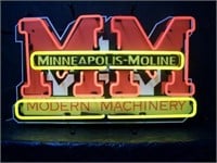 MINNEAPOLIS- MOLINE MODERN MACHINERY TWO COLOUR