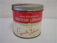 MCDONALD'S BRITISH CONSOLS CIGARETTE TOBACCO 1/2
