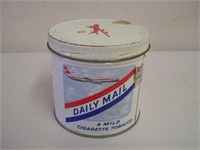 DAILY MAIL CIGARETTE TOBACCO 1/2 LB TIN  - PAPER