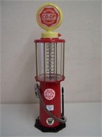 CO-OP GAS PUMP LIQUOR DISPENSER - OLD TYME