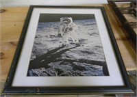 Framed Print of Man on the Moon