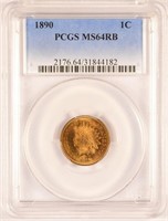 Premium 1890 Indian Cent.