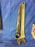 35” OWAONNA wrench, Williams 27” wrench
