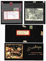 1940's MARION AND JIM NICOLL CHRISTMAS CARDS (2)