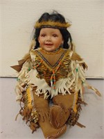 Large Native American Baby Doll