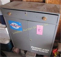 Blue Streak metal 2 door - 1 drawer storage