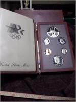US Mint 1984 Olympic Prestige Silver Proof Set