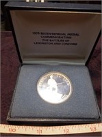 1975 Bicentennial Comm Silver Medal