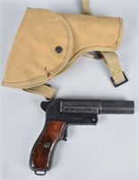 CZECH FLARE GUN and CANVAS HOLSTER
