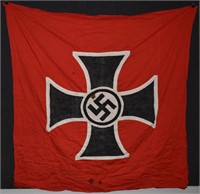 GERMAN NAZI IRON CROSS FLAG