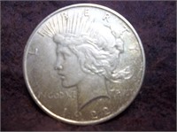 1922 - P Peace Silver Dollar