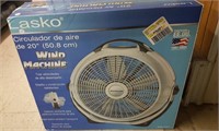Lasko Wind Machine 20" Circular Fan in box,