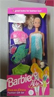 Barbie Fun to Dress Fashion Gift Set