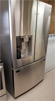 LG Stainless Steel Refrigerator -Freezer, Like New
